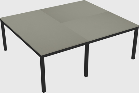 Shared office desks