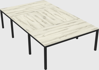 Shared office desks