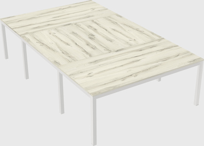 Shared office desks