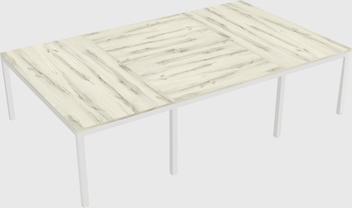 Shared office desks