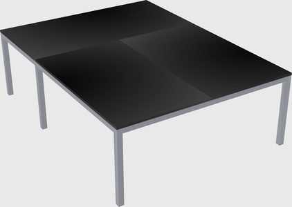 Shared office desks