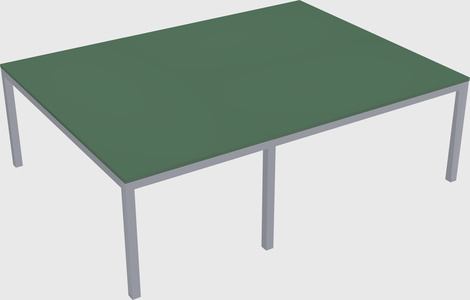 Shared office desks