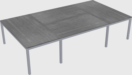 Shared office desks