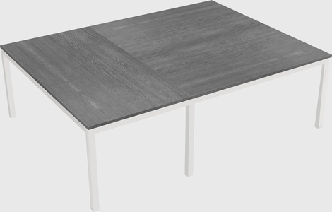 Shared office desks