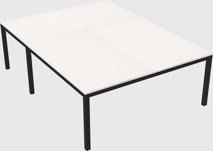 Shared office desks