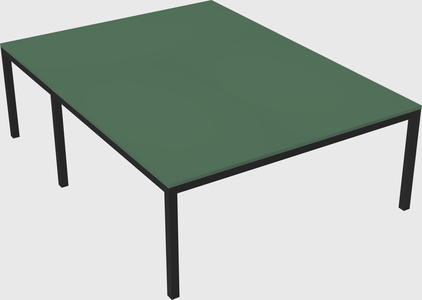 Shared office desks