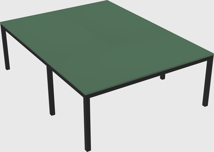 Shared office desks