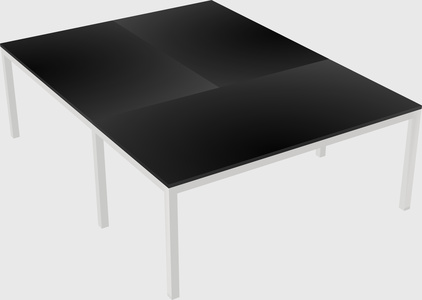Shared office desks