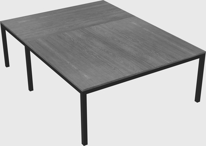 Shared office desks