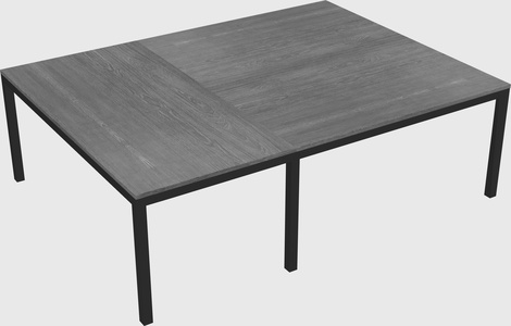 Shared office desks