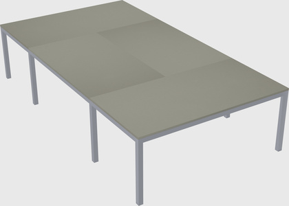 Shared office desks