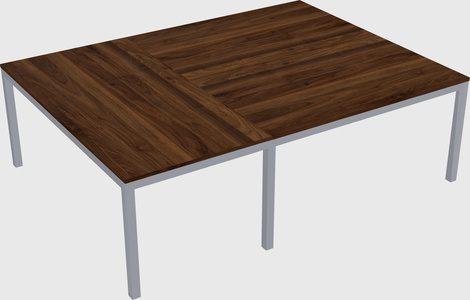 Shared office desks