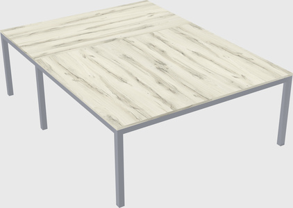 Shared office desks