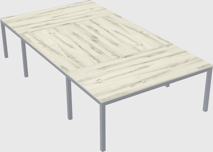 Shared office desks