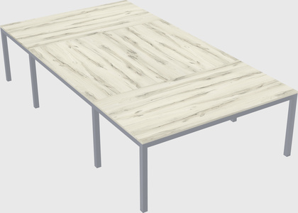 Shared office desks
