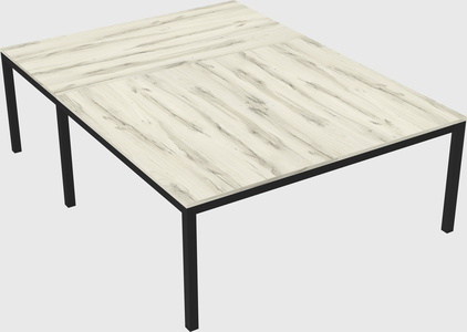 Shared office desks