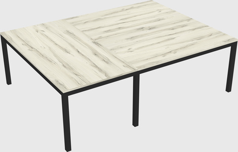 Shared office desks