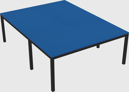 Shared office desks