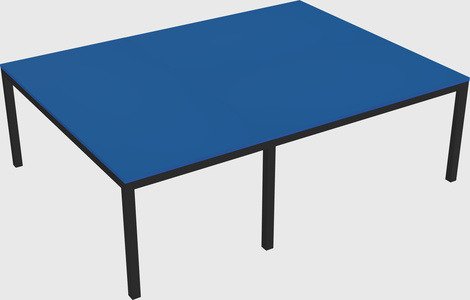 Shared office desks