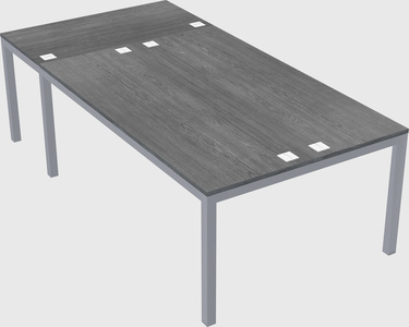 Shared office desks