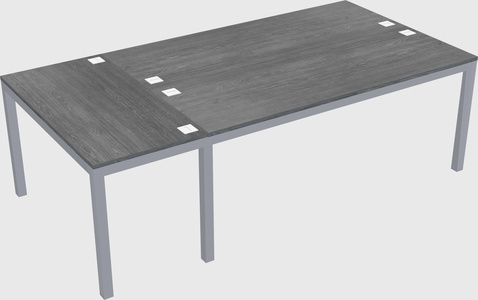 Shared office desks