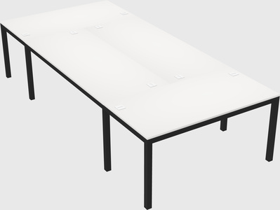 Shared office desks