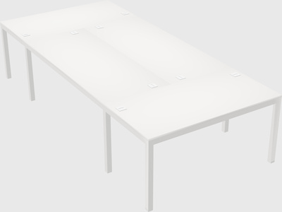 Shared office desks