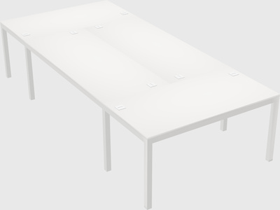 Shared office desks
