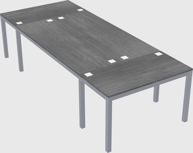 Shared office desks