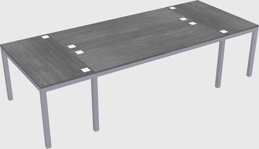Shared office desks