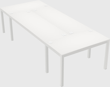 Shared office desks