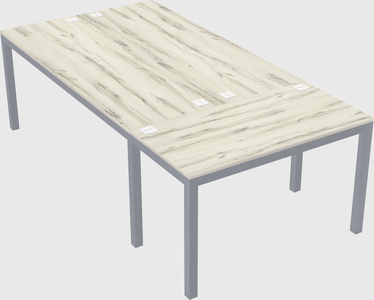 Shared office desks