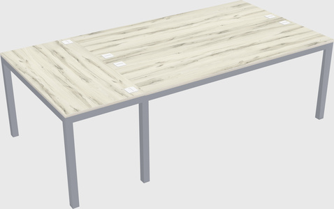 Shared office desks