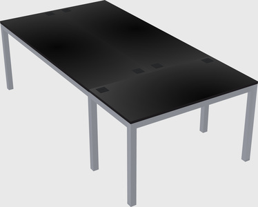 Shared office desks