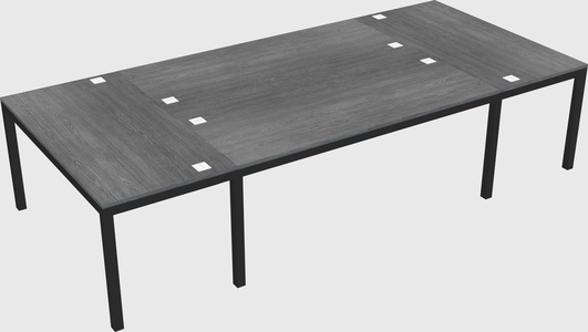 Shared office desks