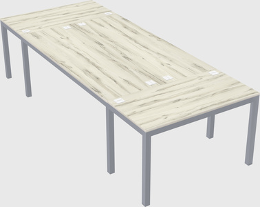 Shared office desks