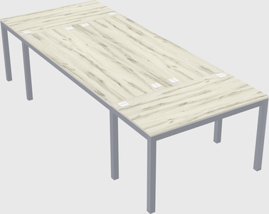 Shared office desks
