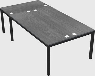 Shared office desks