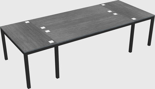 Shared office desks