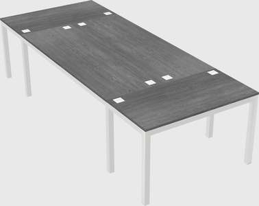 Shared office desks
