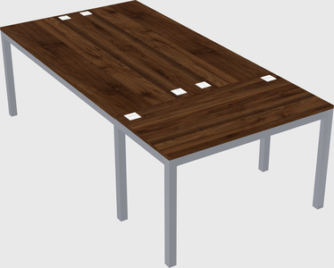 Shared office desks