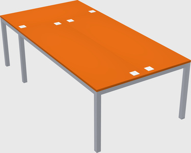 Shared office desks