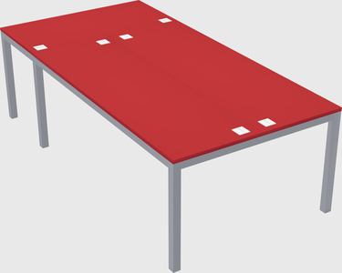 Shared office desks