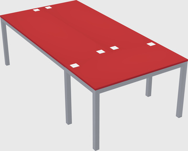 Shared office desks
