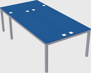 Shared office desks