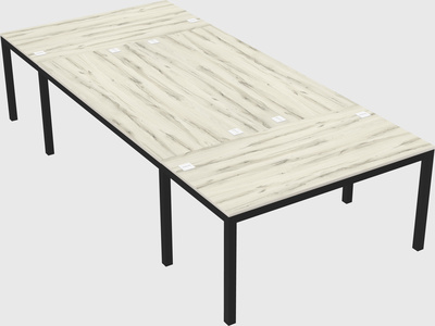 Shared office desks