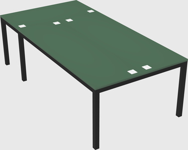 Shared office desks