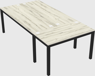 Shared office desks