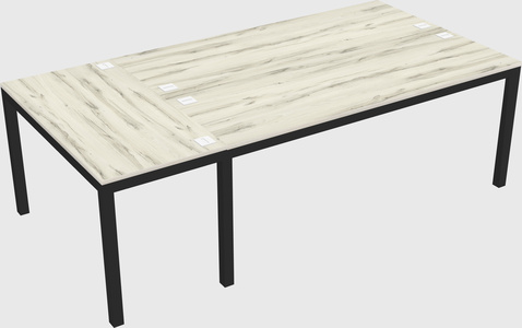 Shared office desks