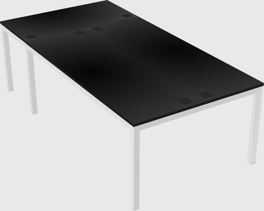 Shared office desks